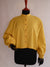 Balloon Sleeve Shirt- Textured Yellow