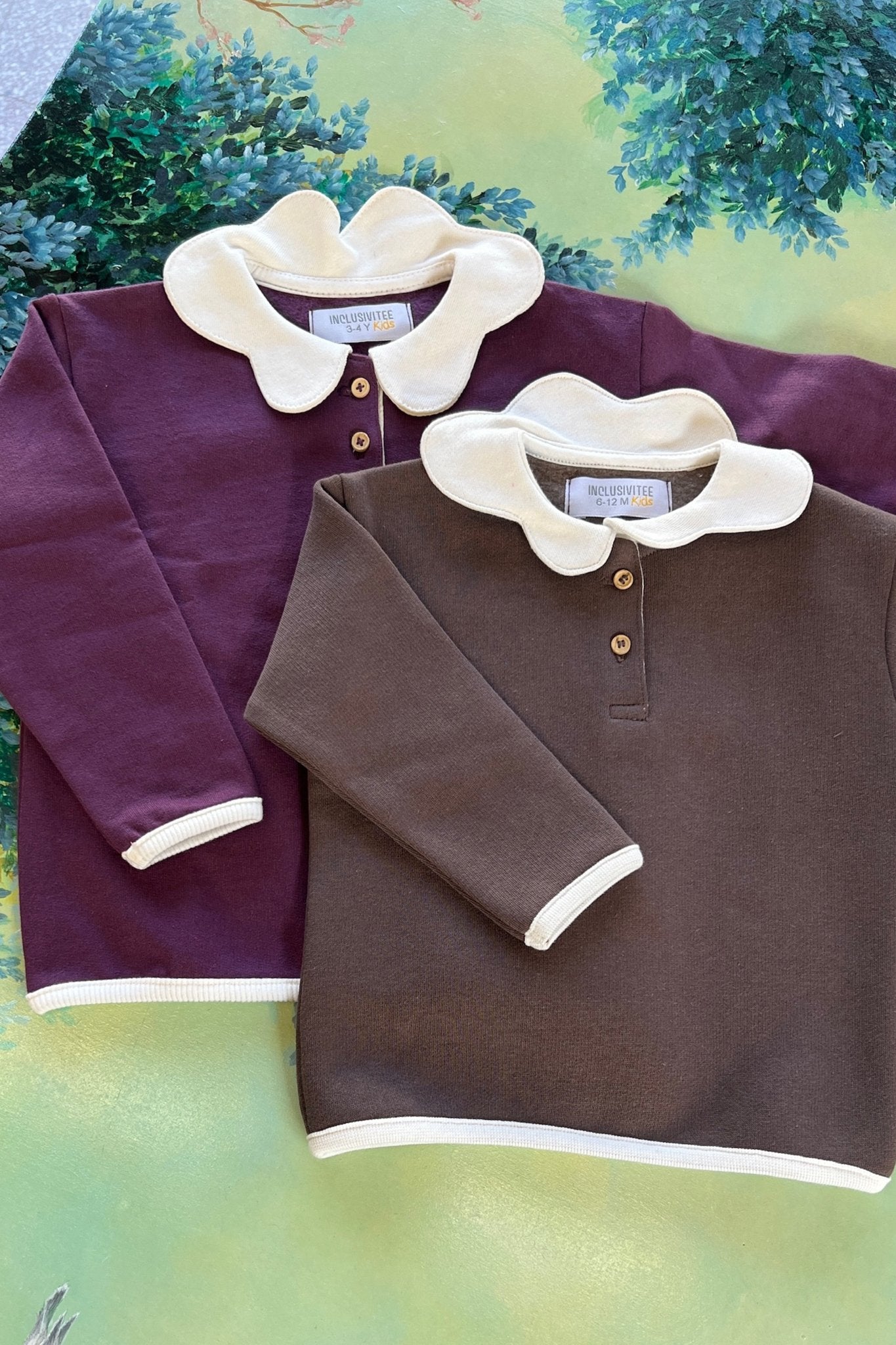 Burgundy Butterfly Collar - inclusiviteeapparel.com