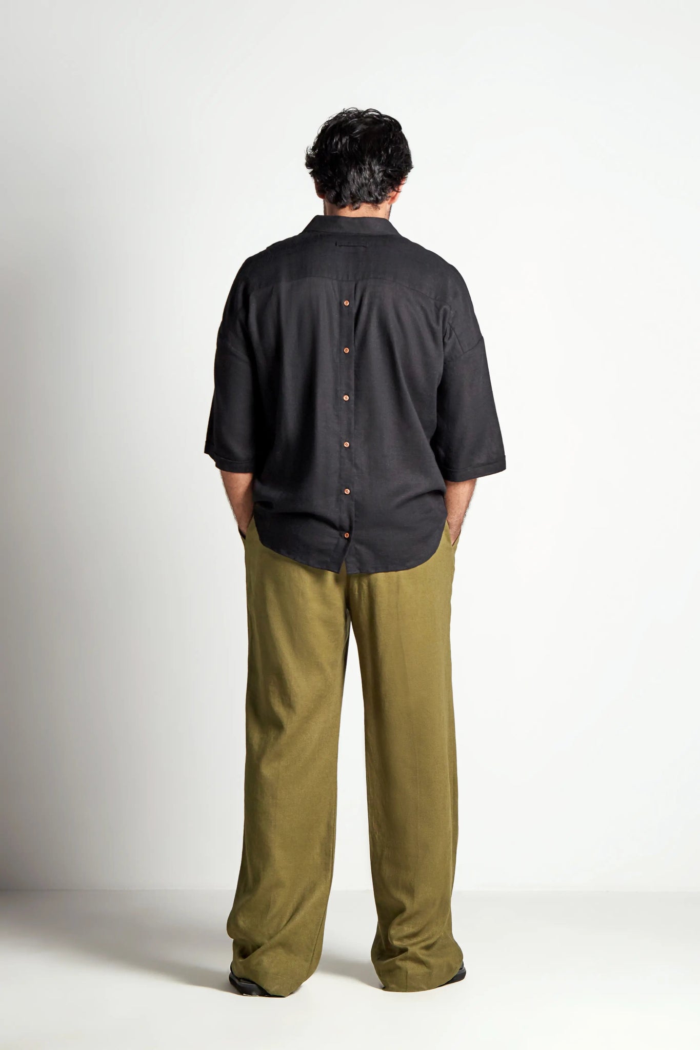 Soot Back Split Shirt - inclusiviteeapparel.com