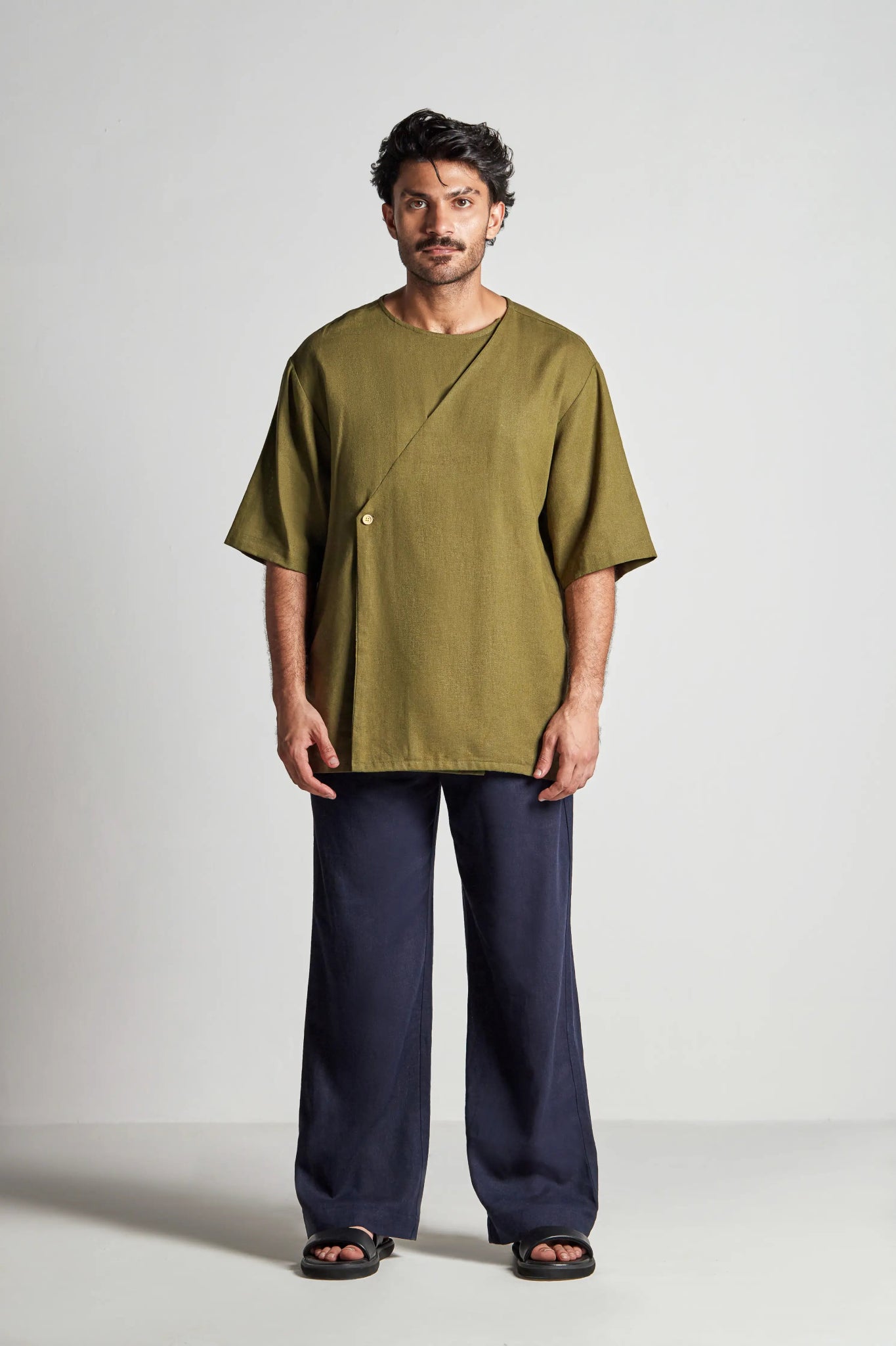 Spinach Darbar Shirt - inclusiviteeapparel.com