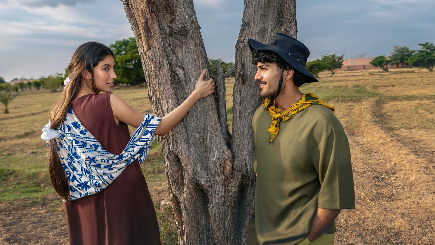 Spinach Darbar Shirt - inclusiviteeapparel.com