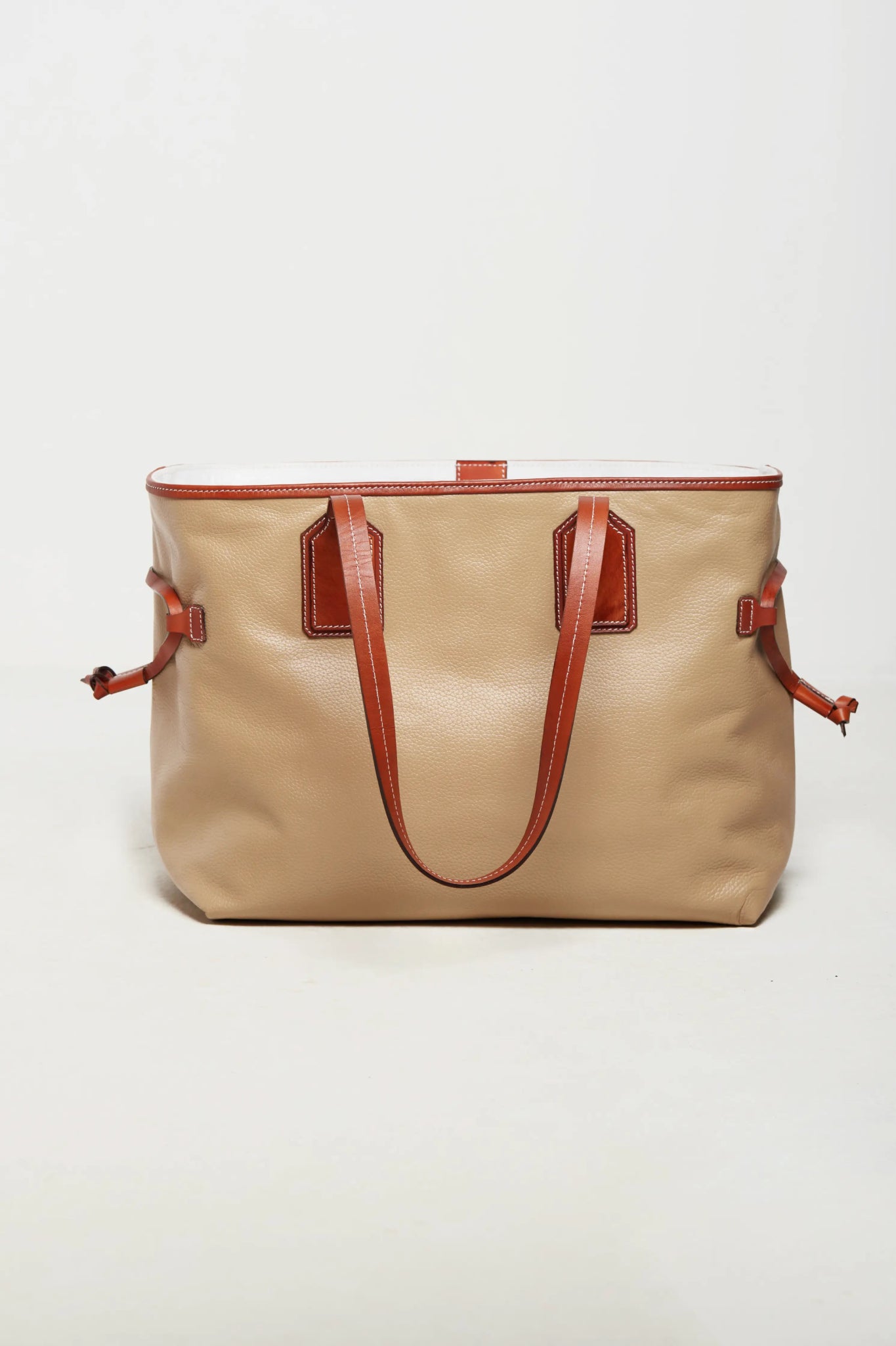 Taupe Odyssey Tote Bag 46 - inclusiviteeapparel.com