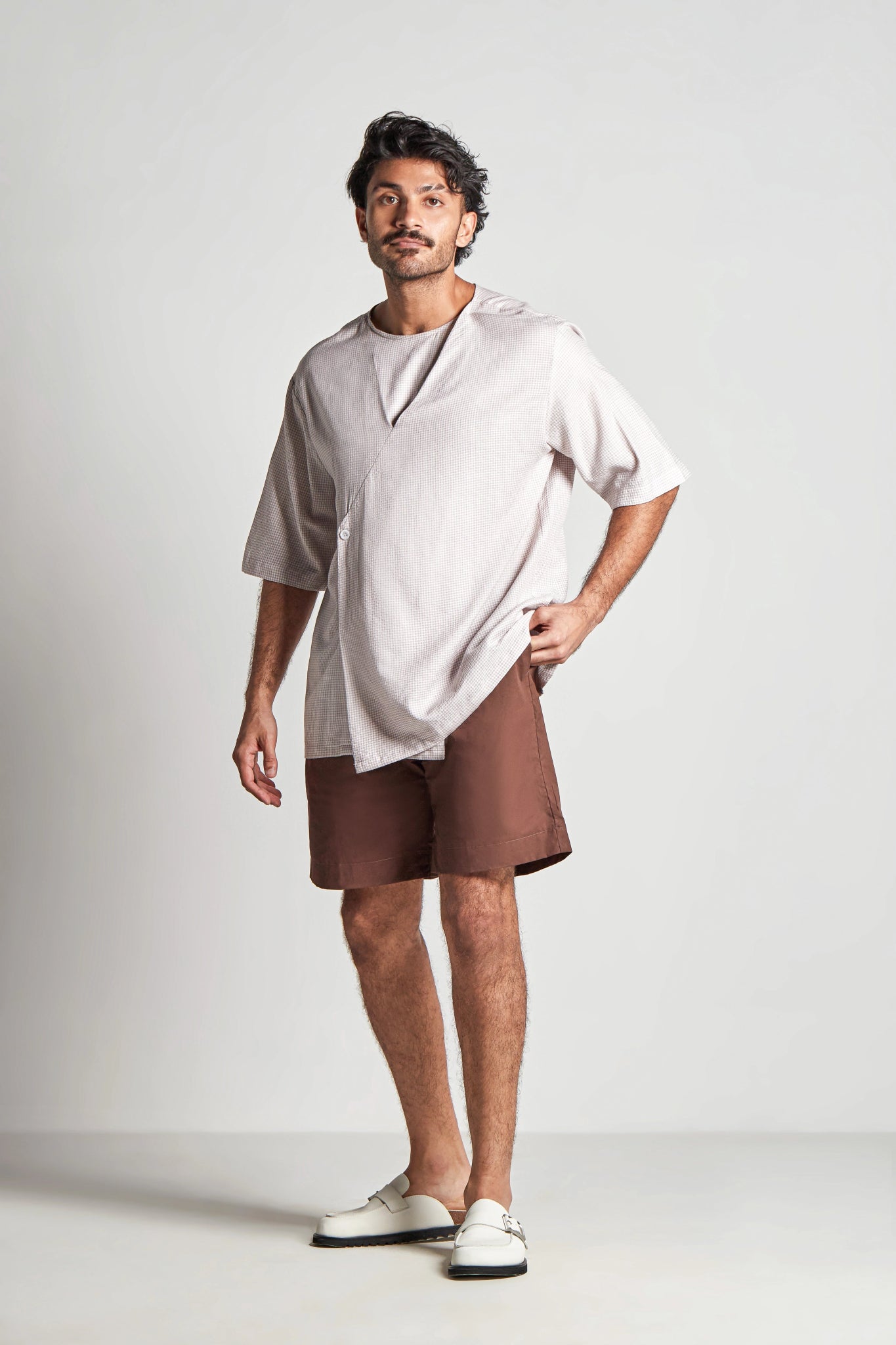 Walnut Mini Shorts - inclusiviteeapparel.com