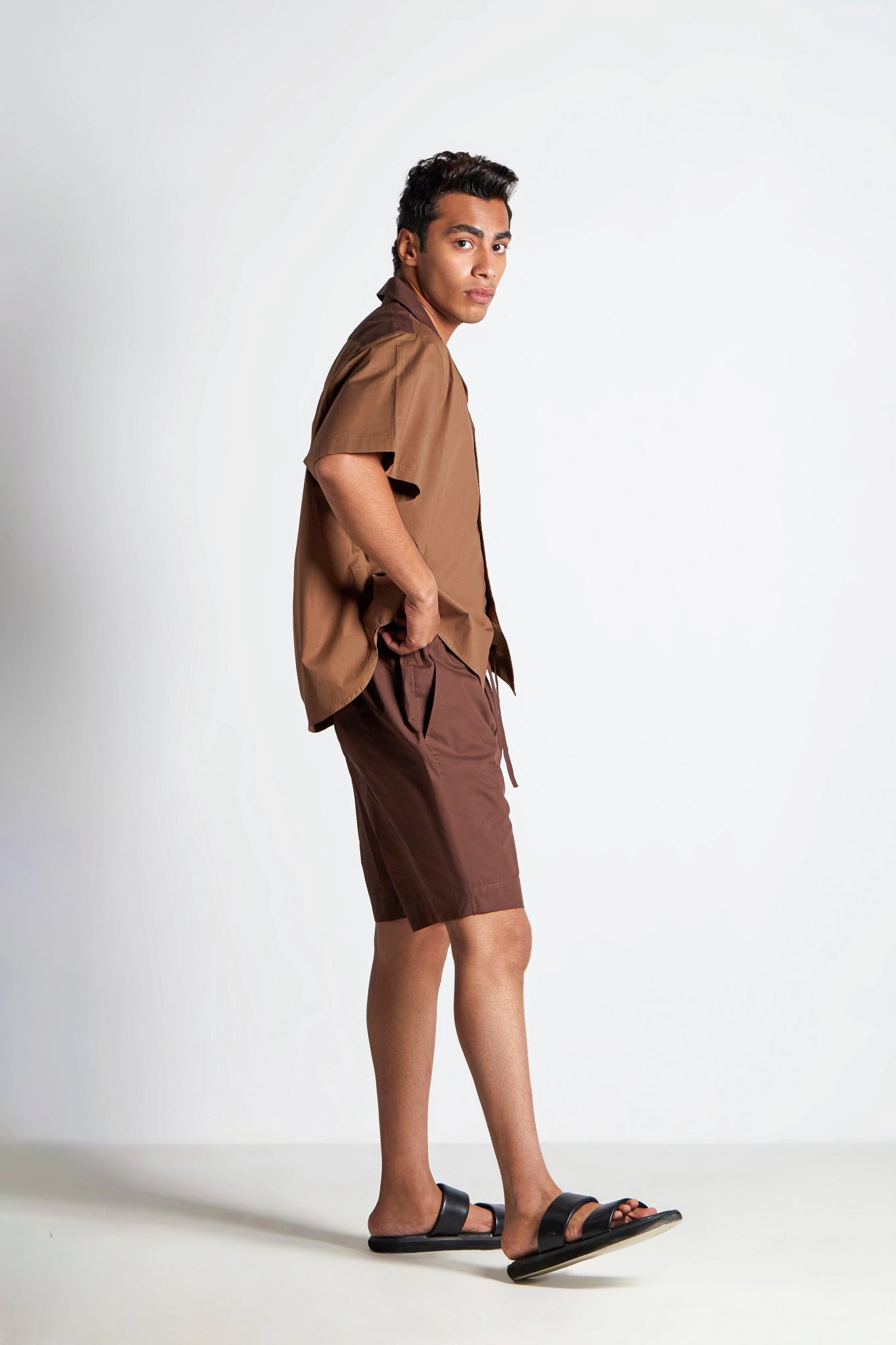 Walnut Mini Shorts - inclusiviteeapparel.com