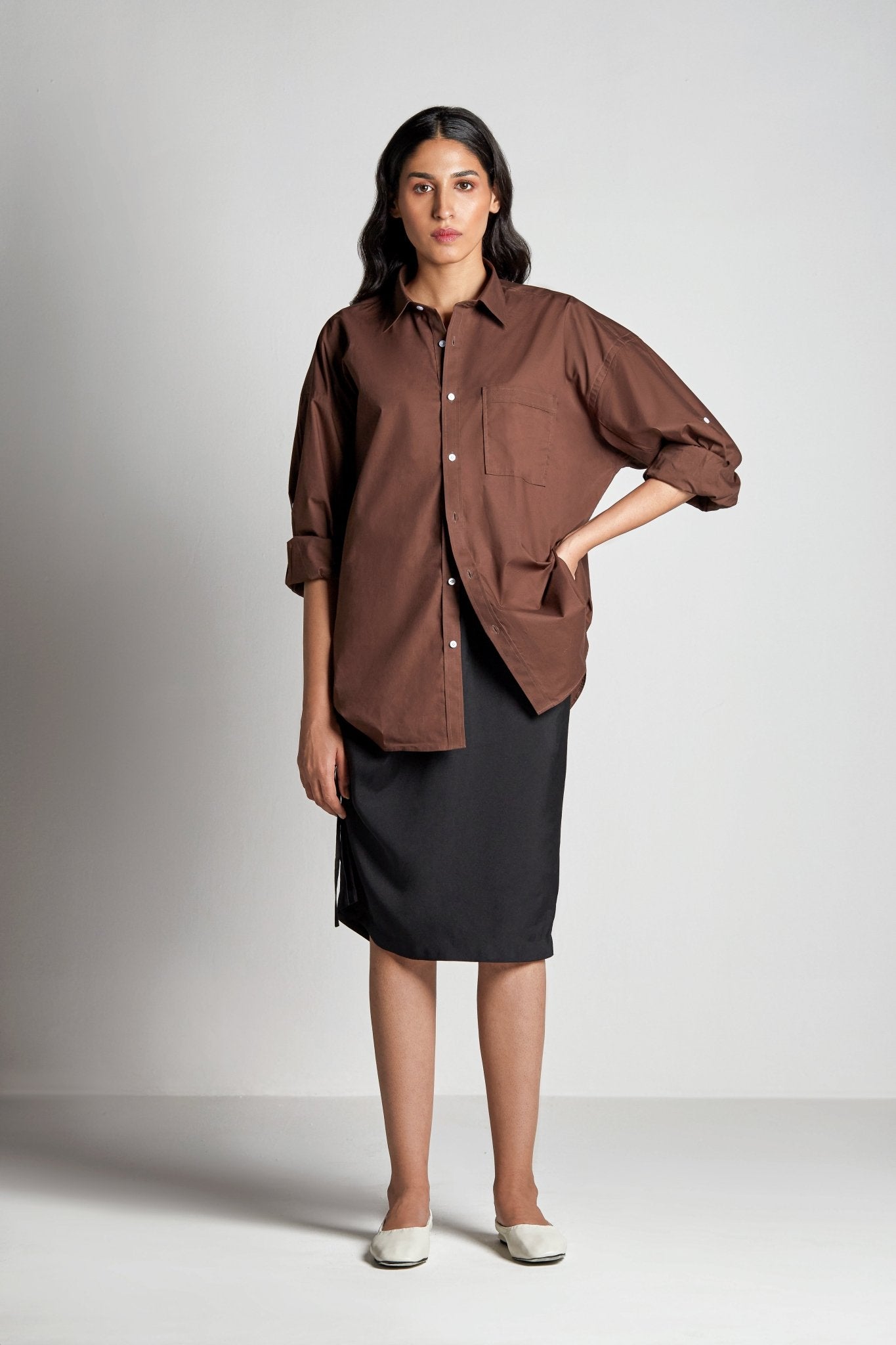 Walnut Paragon Shirt - inclusiviteeapparel.com