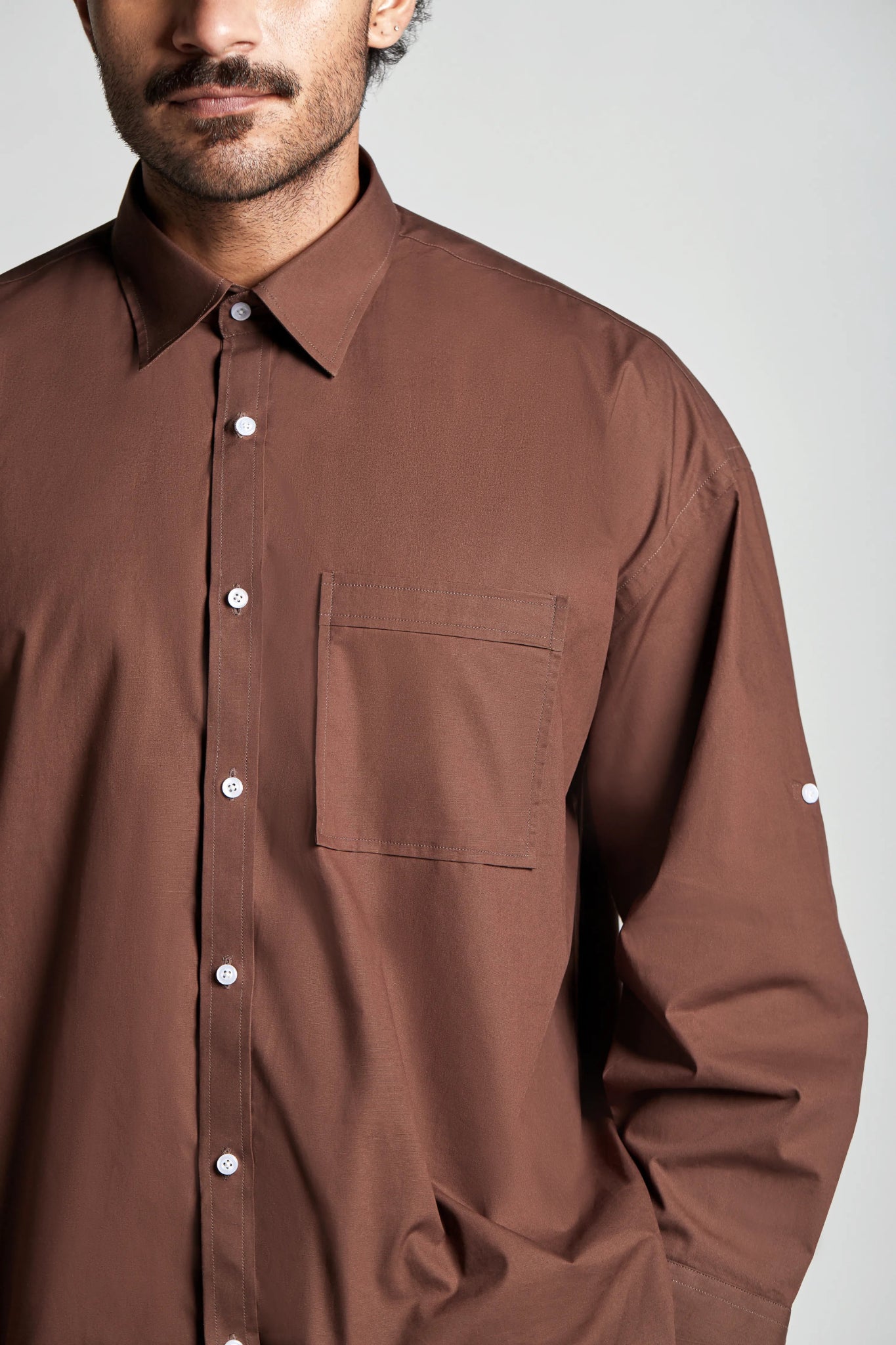 Walnut Paragon Shirt - inclusiviteeapparel.com